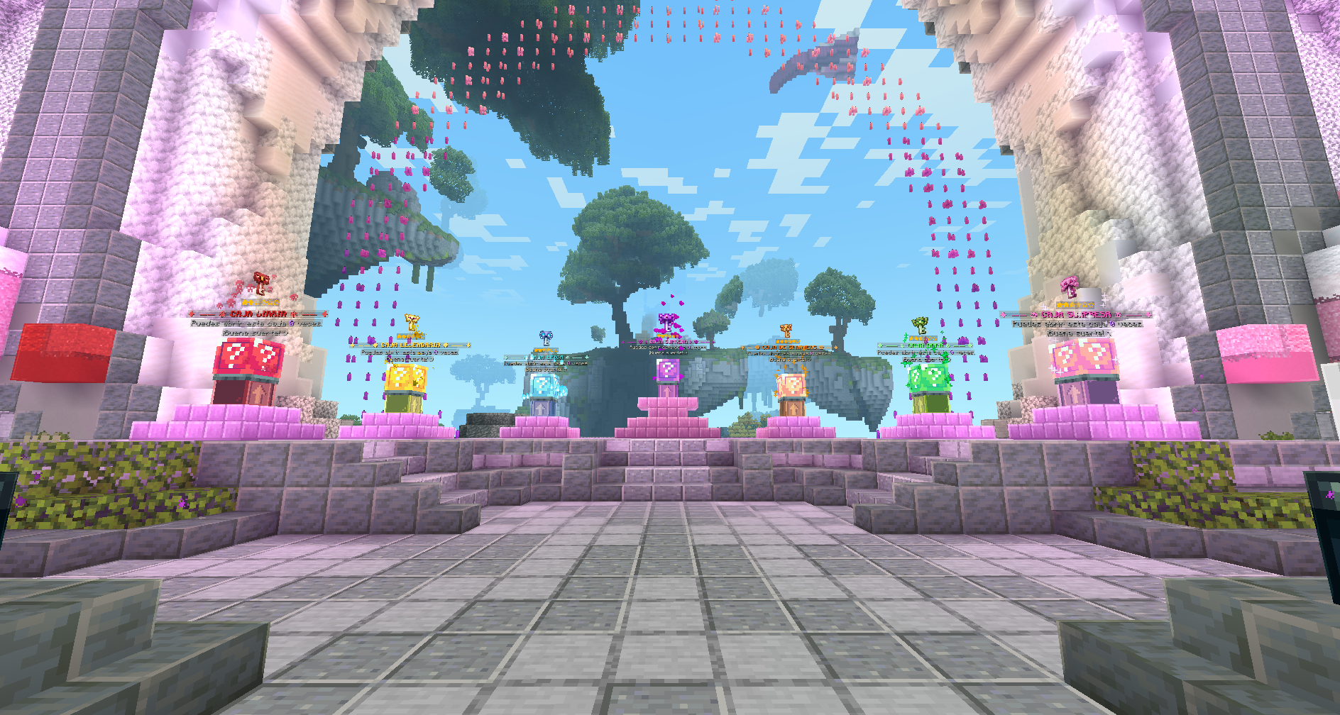 Zona de Cajas de BLESSWORLD